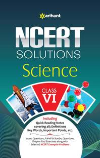 Arihant NCERT Solutions Guide for Class 6 Science 2024 Chapterwise Notes, Definitions, Keywords, Paheli and Boojho Questions, NCERT and Exemplar Solutions