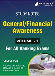 General/Financial Awareness (Vol 1) Topicwise Notes  - For All Banking Related Exams | A Complete Preparation Book for All Your Banking Exams with Solved MCQs | IBPS Clerk, IBPS PO, SBI PO, SBI Clerk, RBI, and Other Banking Exams