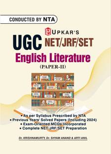 UGC Net/Jrf/Set Eng Literature (Paper - II & III)
