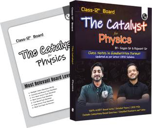 Pw Class 12 Board the Catalyst for Physics with Most Relevant Practice Questions Booklet