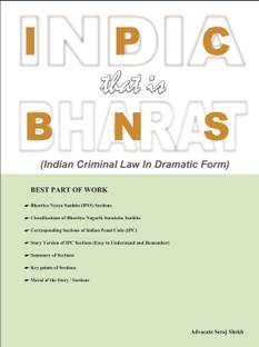 IPC that is BNS Vol-1  - Indian Criminal Law in Dramatic Form