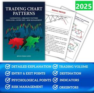 Trading Chart Pattern Book | Includes Candlestick & Breakout Patterns | Indicators, Risk Management, Entry exit, 
 Price Action and much more | From Basic to advance  - Trading Chart Patterns