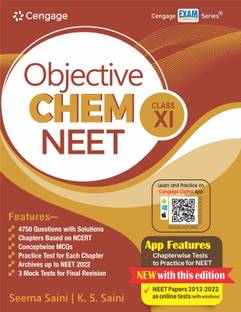 Objective Chem NEET: Class XI with Free Online Assessments and Digital Content 2023