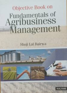 OBJECTIVE BOOK ON FUNDAMENTALS OF AGRIBUSINESS MANAGEMENT