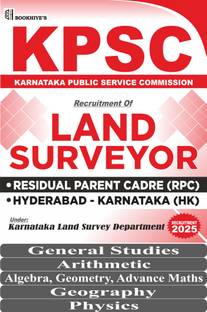 KPSC Land Surveyor Exam Books 2024-2025 (Set of 5 Books)