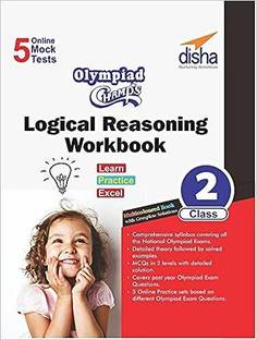 Olympiad Champs Logical Reasoning Workbook Class 2 with 5 Mock Online Olympiad Tests