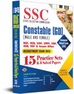 Ssc Constable G.D. (Male & Female) Competitive Examination 15 Practice Sets with Latest Solved Paper