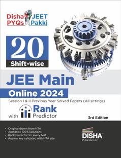 20 Shift-Wise Jee Main Online 2024 Sessions I & II Previous Year Solved Papers (All Sittings) with Rank Predictor