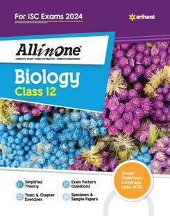 (Old Edition) Arihant All In One Class 12th Biology for ISC Exam 2024 Fifth Edition Paperback, Gitika Bhati, Rashmi Gupta Fifth Edition