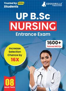 UP B.Sc Nursing Entrance Exam  - 2024 - Solved 10 Full Length Mock Tests (2000 MCQs) with Free Access to Online Tests