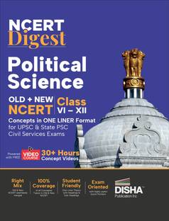 Ncert Digest Political Science Old + New Ncert Class vi XII Concepts in One Liner Format for Upsc & State Psc Civil Services Exams with 30+ Hours Video Course Notes for a Strong IAS Prelims & Mains Foundation First Book with a Seamless Integration of Old & New Ncert Books