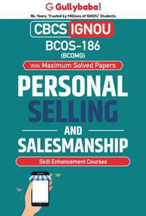 BCOS-186 Personal Selling And Salesmanship