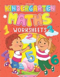 Kindergarten Maths Worksheets  - For Kids Ages 2-5 Activity Book with 100+ Fun Exercises for Counting, Numbers, Shapes, Patterns & Early Math Skills