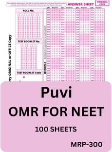 NEET OMR 100 SHEETS FOR PRACTICE
