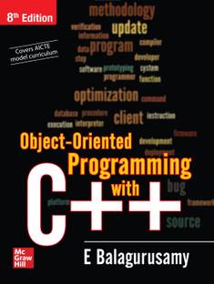 Object Oriented Programming with C++ | 8th Edition, E.Balagurusamy