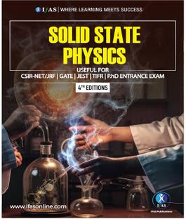Solid State Physics Book Reference Text Book  - for B.Sc., M.Sc. & Competitive Exams - CSIR NET, IIT JAM, CUET PG, TIFR | Best Book For CSIR NET Mathematics Exam - Two Brothers Publications