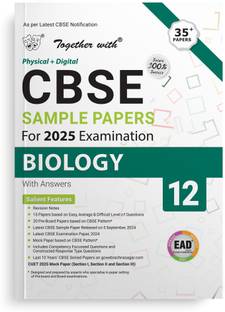 Together with CBSE EAD Sample Paper Class 12 Biology (Physical + Digital) for Board Exam 2025