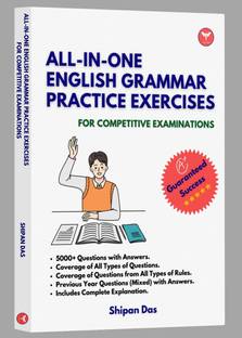 All in One English Grammar Practice Exercises for Competitive Examinations