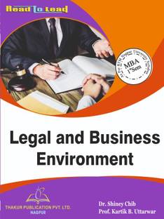 Legal & Business Environment, RTMNU MBA First Semester Book