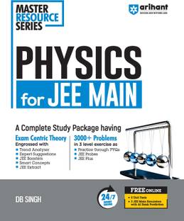 Arihant Master Resource Series Physics for JEE Main A complete study package having exam centric theory, 3000+ problems in 3 levels, 24/7 doubt solver, FREE Online Support |For Exam 2025-26