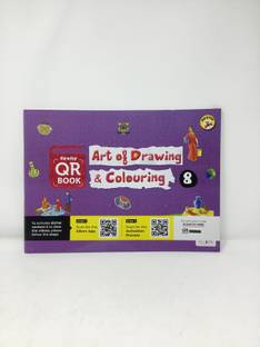 ART OF DRAWING & COLOURING 
CLASS 8  - DRAWING BOOK