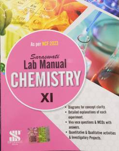 Saraswati Chemistry Lab Manual Class 11 (2024 edition)