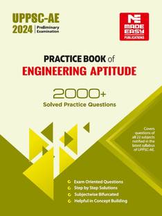 UPPSC-AE 2024: Prelims Exam 2000+ Practice Book of Engineering Aptitude