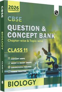 PW CBSE क्वेश्चन एंड कांसेप्ट बैंक (QCB) क्लास 11 बायोलॉजी फॉर 2026 एग्ज़ाम्स