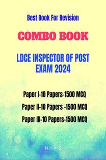 LDCE INSPECTOR OF POST COMBO BOOK