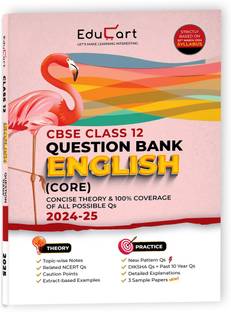 Educart CBSE Question Bank Class 12 English Core 2024-25 (As per latest CBSE Syllabus 23 Mar 2024)