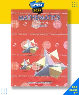 R D Sharma Mathematics Class 7 CBSE Paperback, RD Sharma|New Latest Edition For 2025-2026