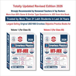 Ubd1960 Errorless Physics for Iit-Jee (Main & Advanced) 2026