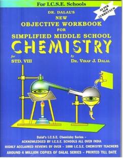 Dalal ICSE New Objective Workbook For Simplified Middle School Chemistry Class 8
