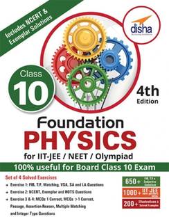 Foundation Physics for Iit-Jee/ Neet/ Olympiad Class 10