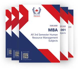 MBA 3rd Semester Human Resource Management IGNOU Study Guides Combo (Set of 4 books including MMPH-001, MMPH-002, MMPH-004, MMPH-007)