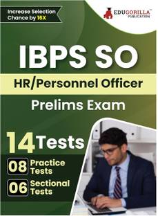 IBPS SO HR/Personnel Officer (Scale I) Prelims Exam  - 2024 (English Edition)- 8 Mock Tests and 6 Sectional Tests (1500 Solved Questions) with Free Access To Online Tests