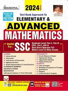 SSC Advance Mathematics 2024 Edition (English Medium) (4919)