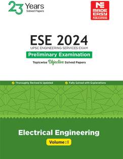 ESE 2024: Preliminary Exam: Electrical Engineering Objective Solved Paper Vol-1