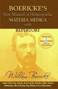 New Manual of Homoeopathic Materia Medica & Repertory with Relationship of Remedies