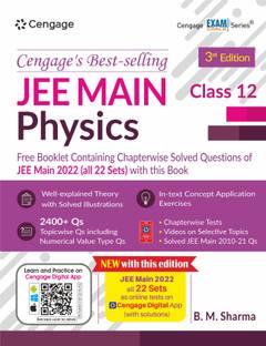 JEE Main Physics: Class 12 (Book + Booklet) with Free Online Assessments and Digital Content 2023