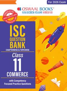 ISC Question Bank Chapter & Topicwise Solved Papers Class 11 Commerce For 2026 Exam