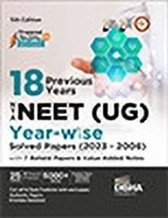 18 Previous Years NTA NEET (UG) Year-wise Solved Papers (2023 - 2006) with 7 Reheld Papers & Value Added Notes 5th Edition | PYQs Question Bank
