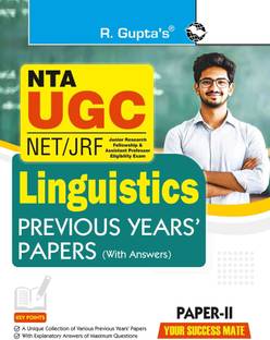 NTA-UGC-NET/JRF: Linguistics (Paper II)�Previous Years' Papers