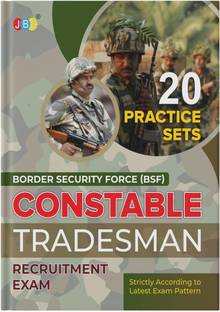 20 Practice Sets, English BSF (Border Security Force) Constable Tradesman Recruitment Exam, Based On Latest Exam Pattern, Each Type Of Question Provided In The Practice Sets, BSF Tradesman Book 2022  - English BSF (Border Security Force) Constable Tradesman Recruitment Exam