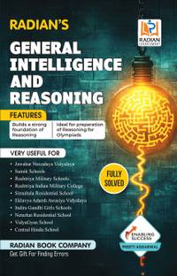 General Intelligence & Reasoning Guide Book for JNV, Sainik School (AISSEE), RMS and Other Competitive Exams in English 2025 (Revised Edition)