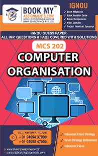 IGNOU MCS 202 Computer Organisation | Guess Paper| Important Question Answer| Post Graduate Diploma in Computer Applications (PGDCA_NEW)