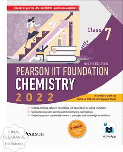Pearson Iit Foundation Chemistry Class 7
