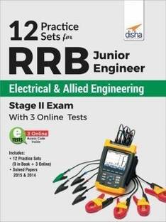 12 Practice Sets for Rrb Junior Engineer Electrical & Allied Engineering Stage II Exam with 3 Online Tests