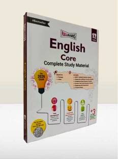 Full Marks Class 12 English Core Complete Study Material Based on New NCERT Textbook Flamingo & Vistas Summary | Solved NCERT Textual Questions | Question Bank | Support Book