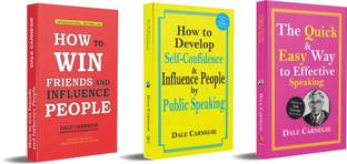 How to Win Friends and Influence People + How to Develop Self-Confidence & Influence People By Public Speaking + The Quick and Easy Way to Effective Speaking | Combo of 3 books  - Books on personal development & public speaking